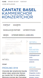 Mobile Screenshot of cantatebasel.ch